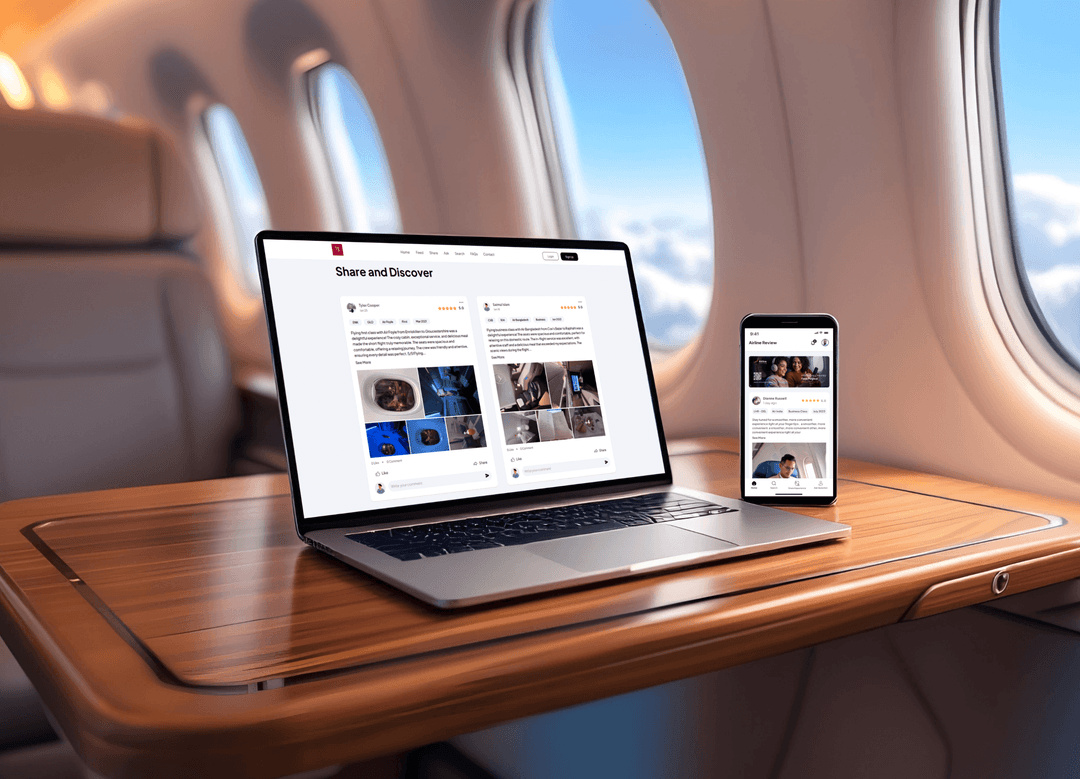 Airline Review Website Design